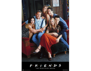 FRIENDS characters POSTER