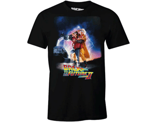 BACK TO THE FUTURE bttf 2 poster TSHIRT