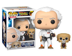 BACK TO THE FUTURE doc and einstein 972 funko POP FIGURE