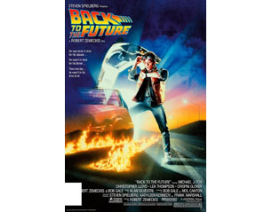 BACK TO THE FUTURE one sheet POSTER