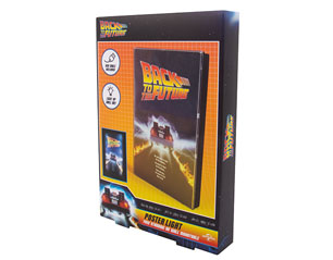 BACK TO THE FUTURE time machine POSTER LIGHT