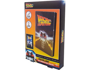 BACK TO THE FUTURE time machine POSTER LIGHT