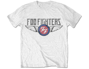 FOO FIGHTERS flash wings/white TS
