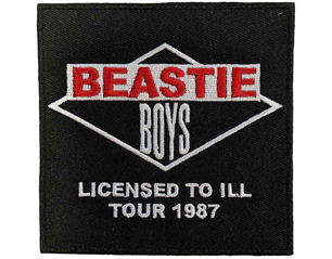 BEASTIE BOYS licensed to ill tour 1987 PATCH