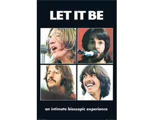 BEATLES let it be POSTER
