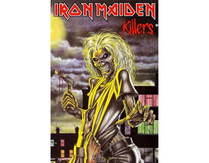 IRON MAIDEN killers HQ TEXTILE POSTER