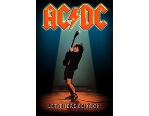 AC/DC let there be rock HQ TEXTILE POSTER