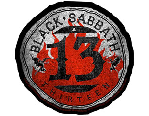 BLACK SABBATH 13 circle STICKER