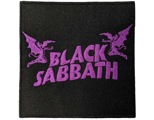 BLACK SABBATH wavy logo and daemons PATCH