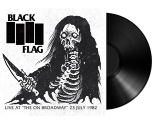 BLACK FLAG live at the on broadway 23 july 1982 BLACK VINYL