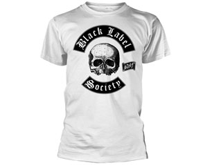 BLACK LABEL SOCIETY skull logo/wht TS