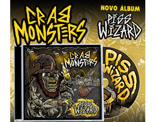 CRAB MONSTERS piss wizard CD