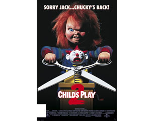CHUCKY childs play 2 POSTER
