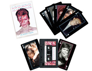 DAVID BOWIE cassette PLAYING CARDS