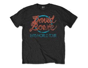 DAVID BOWIE special edition 1978 world tour TS