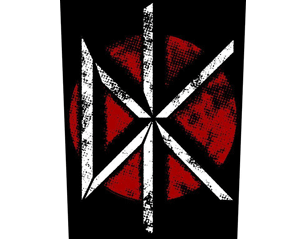 DEAD KENNEDYS distressed logo BACKPATCH