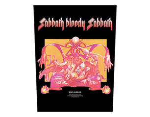 BLACK SABBATH sabbath bloody BACKPATCH
