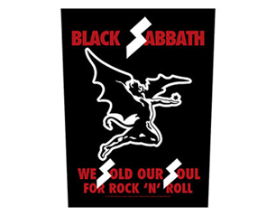 BLACK SABBATH we sold our BACKPATCH