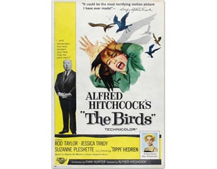 ALFRED HITCHCOK birds POSTER