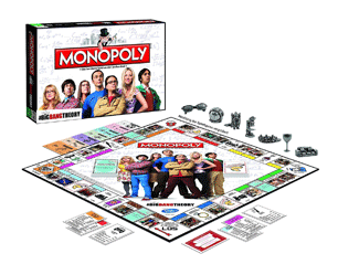 BIG BANG THEORY monopoly MONOPOLY