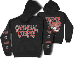 CANNIBAL CORPSE violence unimagined sketch HOODIE