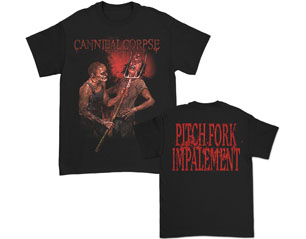 CANNIBAL CORPSE pitch fork impalement TSHIRT
