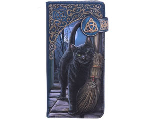 CATS lisa parker a brush with magick embossed PURSE
