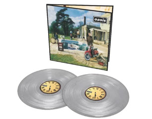 OASIS be here now SILVER VINYL