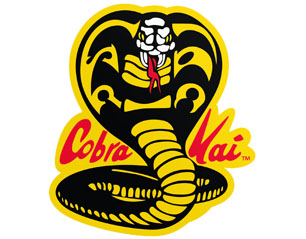 COBRA KAI logo STICKER