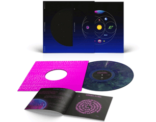 COLDPLAY music of the spheres LP COLOURED VINYL