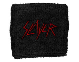SLAYER scratched logo SWEATBAND