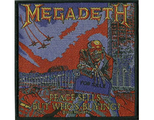 MEGADETH peace sells 2020 PATCH