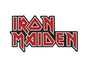IRON MAIDEN logo cut out EMBLEMA