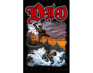 DIO holy diver HQ TEXTILE POSTER