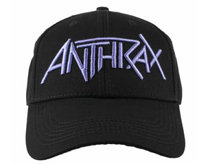 ANTHRAX logo BASEBALL CAP