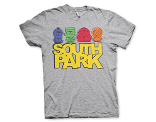 SOUTH PARK sketched light grey TS