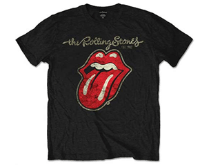 ROLLING STONES plastered tongue TS