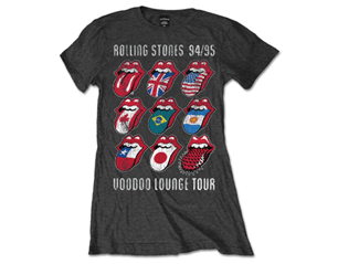 ROLLING STONES voodoo lounge tongues skinny TS