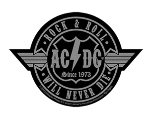 AC/DC rock n roll will never die PATCH