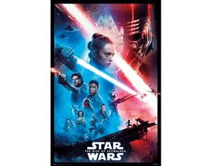 STAR WARS characters episode ix POSTER