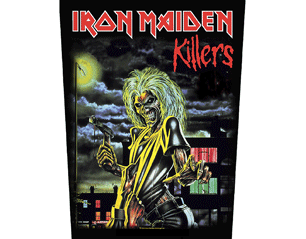 IRON MAIDEN killers BACKPATCH