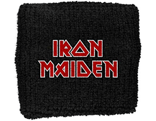 IRON MAIDEN logo final red SWEATBAND
