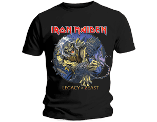 IRON MAIDEN eddie chained legacy TS