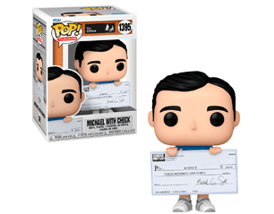 OFFICE michael with check 1395 POP FIGURE