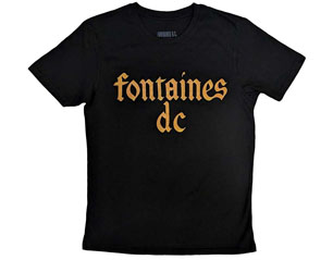 FONTAINES DC gothic Logo TSHIRT