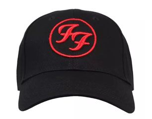 FOO FIGHTERS red circle logo baseball CAP