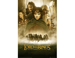 LORD OF THE RINGS fellowship of the ring POSTER