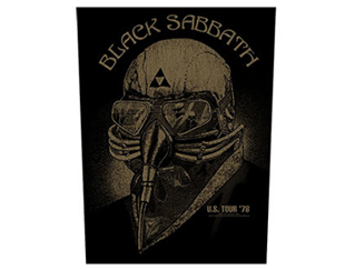 BLACK SABBATH us tour 78 BACKPATCH