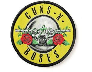 GUNS N ROSES classic circle logo PATCH