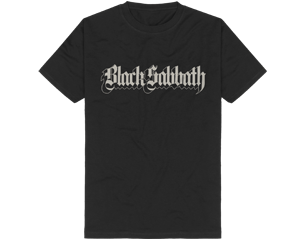 BLACK SABBATH gothic logo TSHIRT